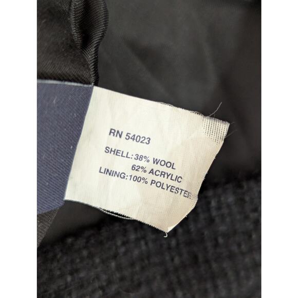 THE GAP! LUXE BLACK NUBBY WOOL BLEND, VELVET RIBBON DETAILED PENCIL SKIRT! SZ 2 - Picture 5 of 7